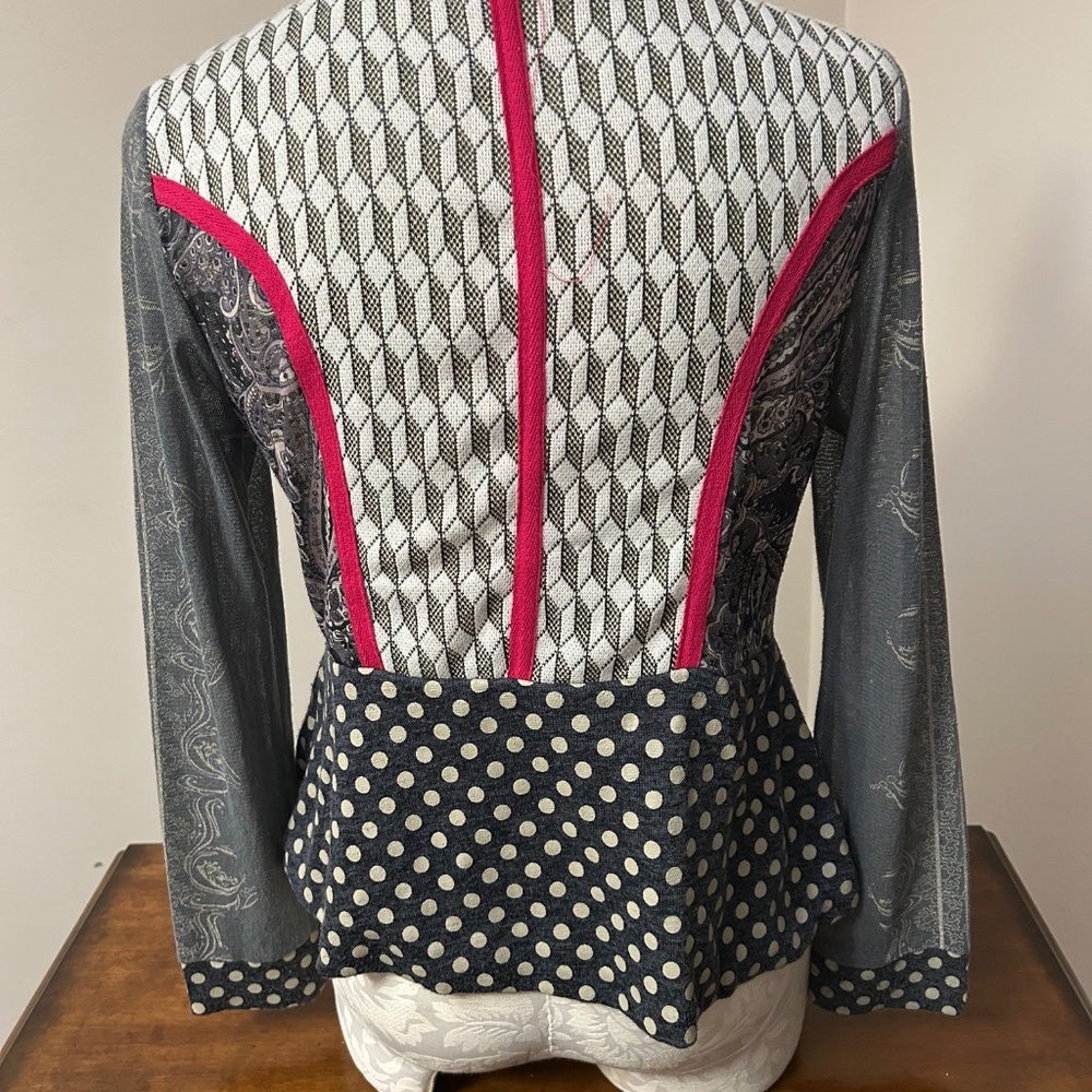 Mac And Me Button Up Jacket, Size M - image 5